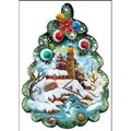 Kd Americana Lighthouse Tree Christmas Door Hanger KD2097423